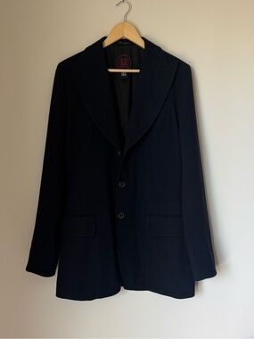 Gianfranco Ferre Navy Blazer Sport Coat